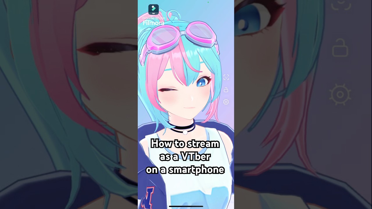 How to do VTuber streaming with my avatar on a phone