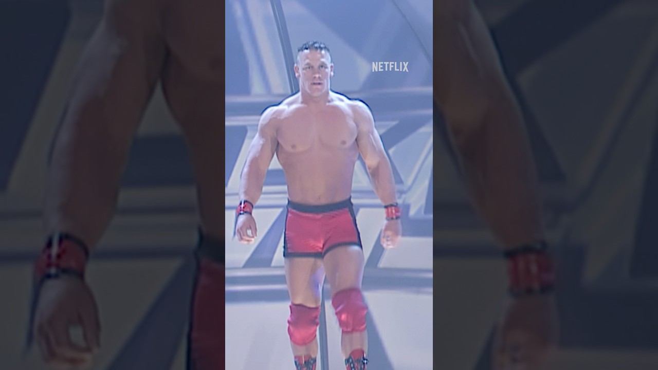 John Cena's WWE debut in 2002 😮 #WWE #JohnCena #SmackDown