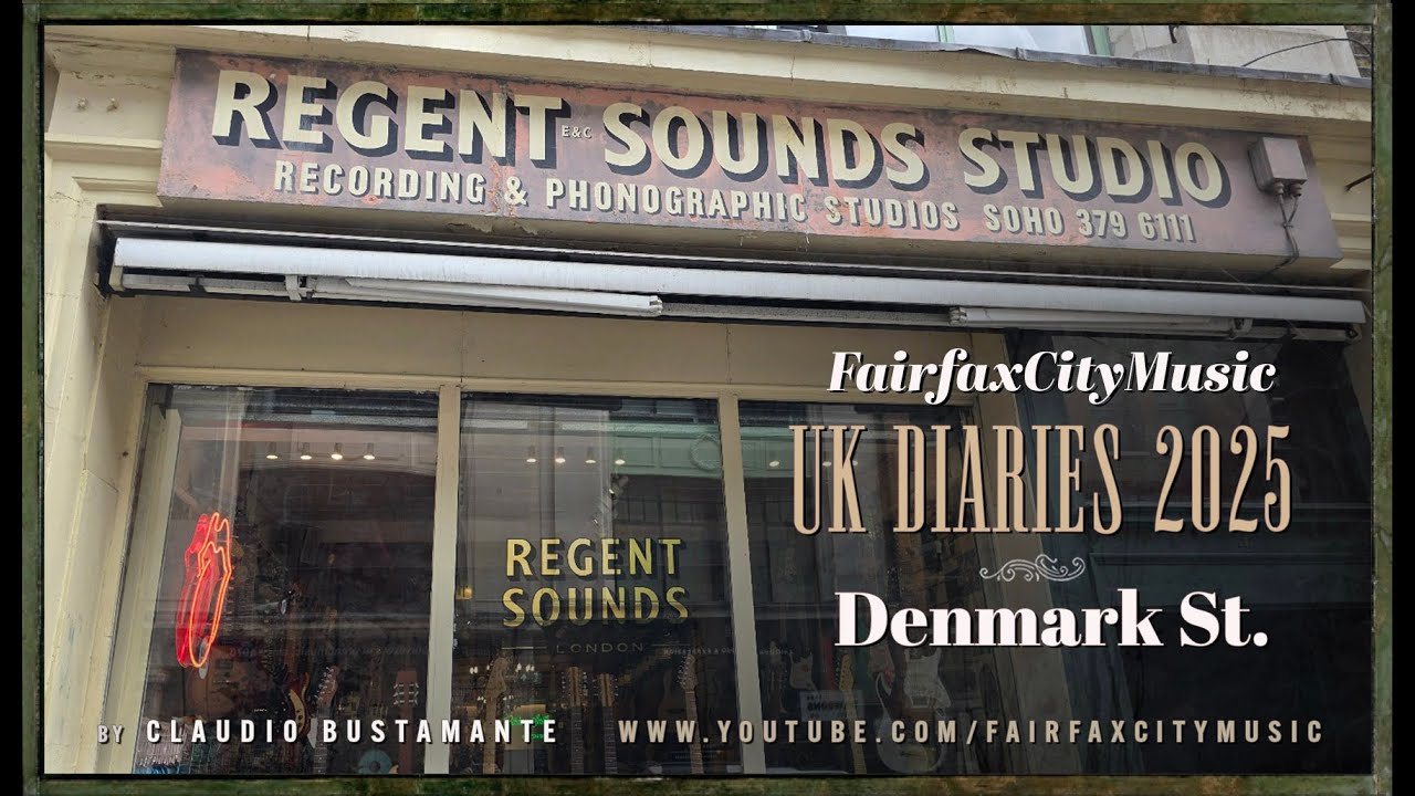 Denmark Street (known as London's Tin Pan Alley, is a legendary street in London.).