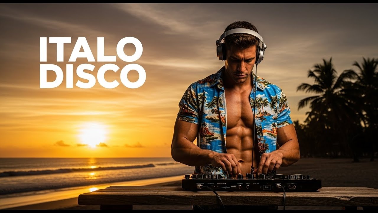 🎶 Italo & Euro Disco Summer Dreams ✨ 80s DJ Mix | Relaxing Retro Beach Vibes