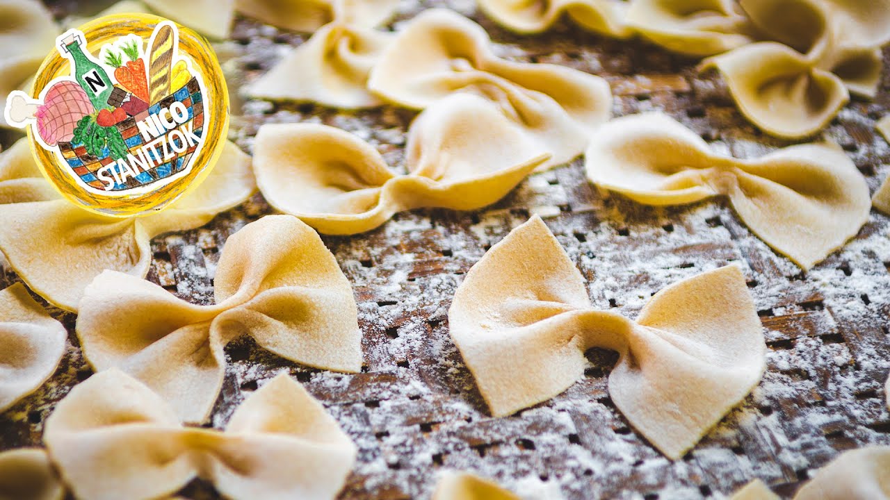 Nudeln selber machen ohne Nudelmaschine - Farfalle mit Käsesauce | Nico Stanitzok