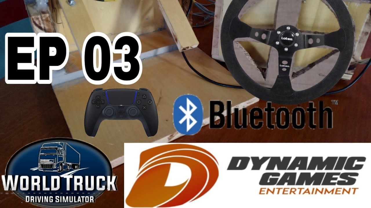 volante caseiro pra joga wtds pedais com potenciômetro usando placa de controle Bluetooth