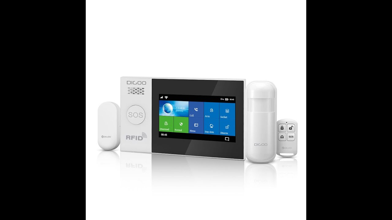 HOME ALARM DIGOO DG-HAMB 2G GSM&WIFI&433MHZ DIY Smart Home Security