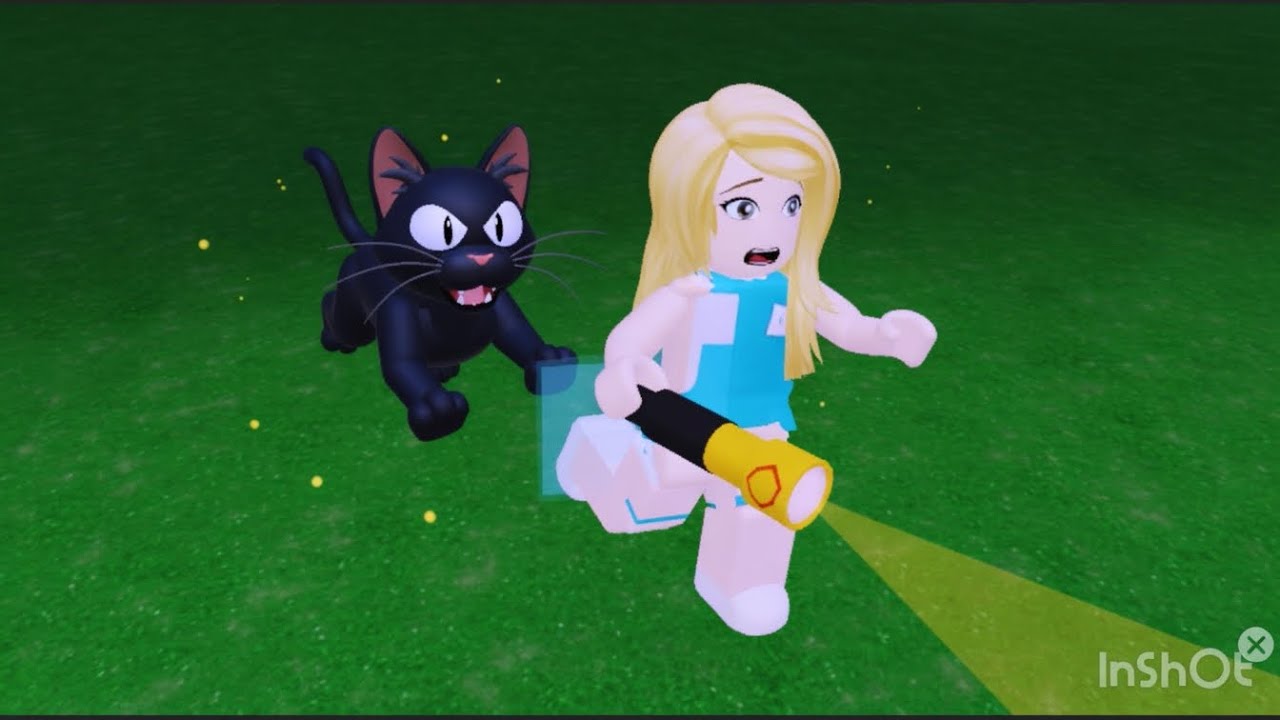 ҚОРҚЫНЫШТЫ МЫСЫҚ🙀🐈‍⬛РОБЛОКС ИГРА