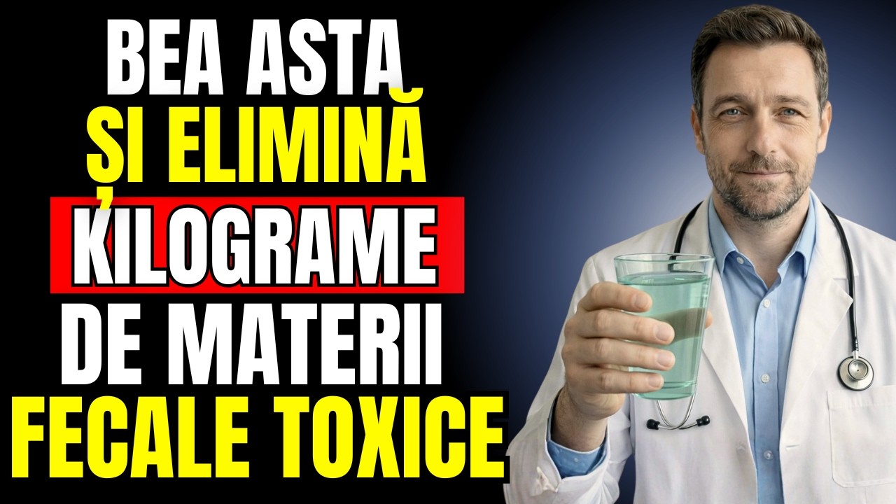 ACESTA curăță COLONUL de GAZE și MATERII FECALE mai bine decât orice MEDICAMENT