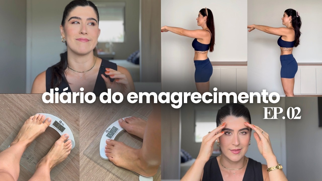 DIÁRIO DO EMAGRECIMENTO EP 02 | PERDI PESO? TEVE DIFERENÇA?