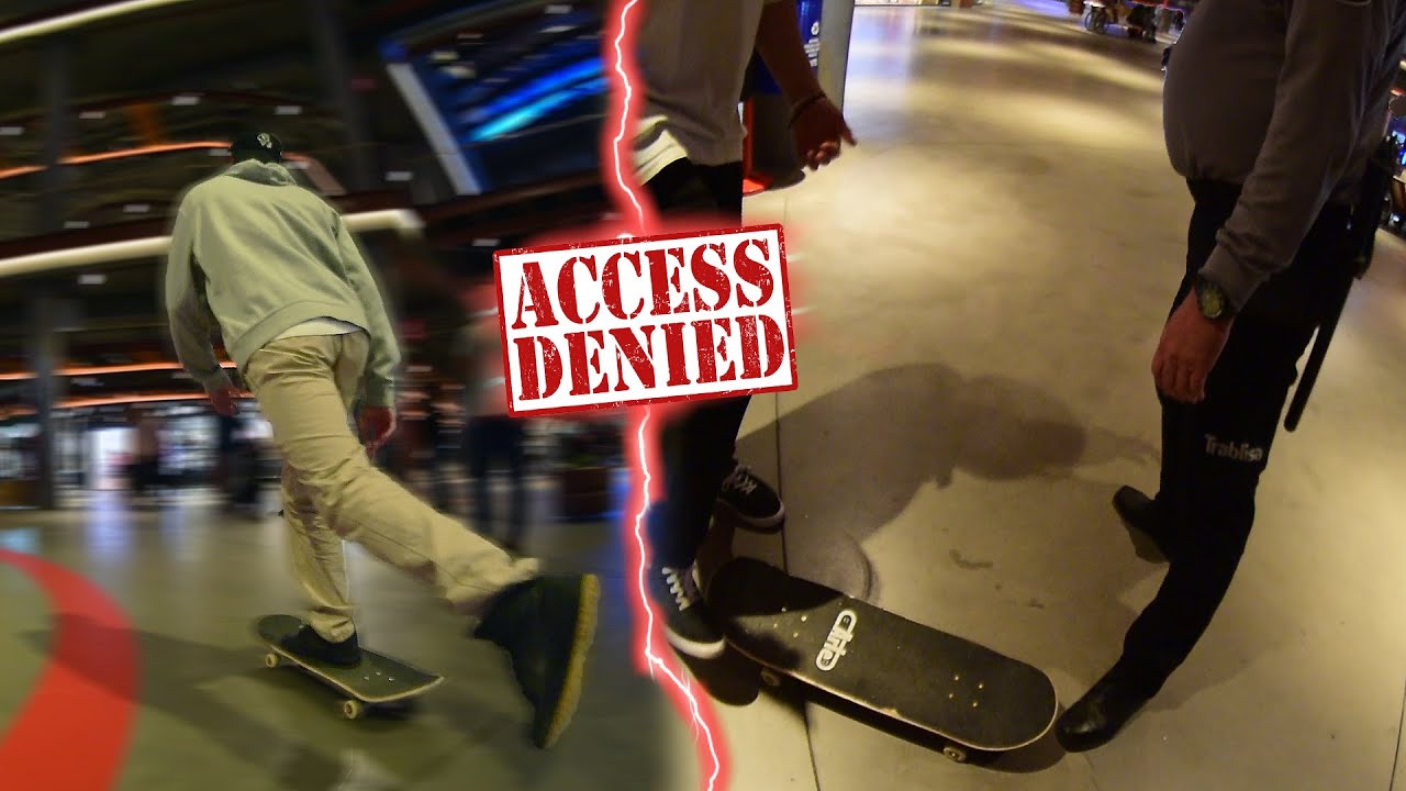 PATINAMOS en un CENTRO COMERCIAL y nos ACABAN ECHANDO