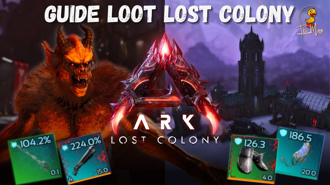 Comment avoir du loot facilement sur LOSTCO | Guide avant-postes / ARK ASCENDED