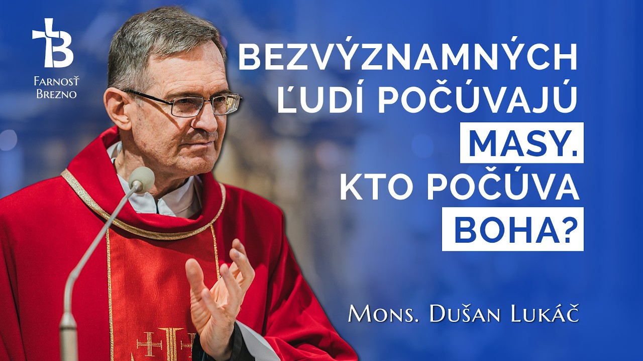 Uzdravila sa, keď prijala Eucharistiu. │ o. Dušan Lukáč