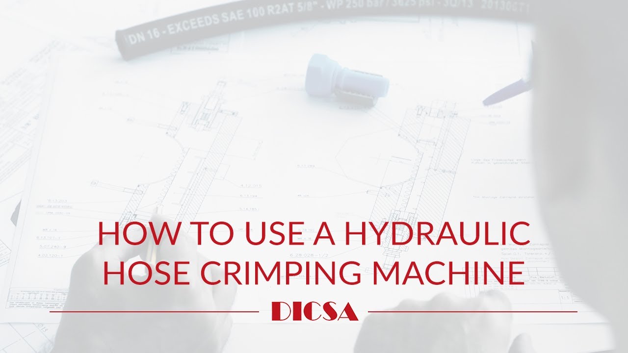 How To Use a Hydraulic Hose Crimping Machine