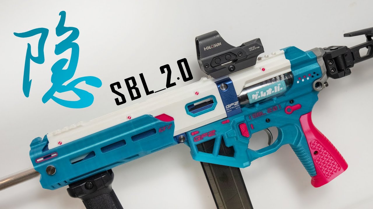 Hidden talents— Nerf  Blaster SBL 2.0  from Gavinfuzzy