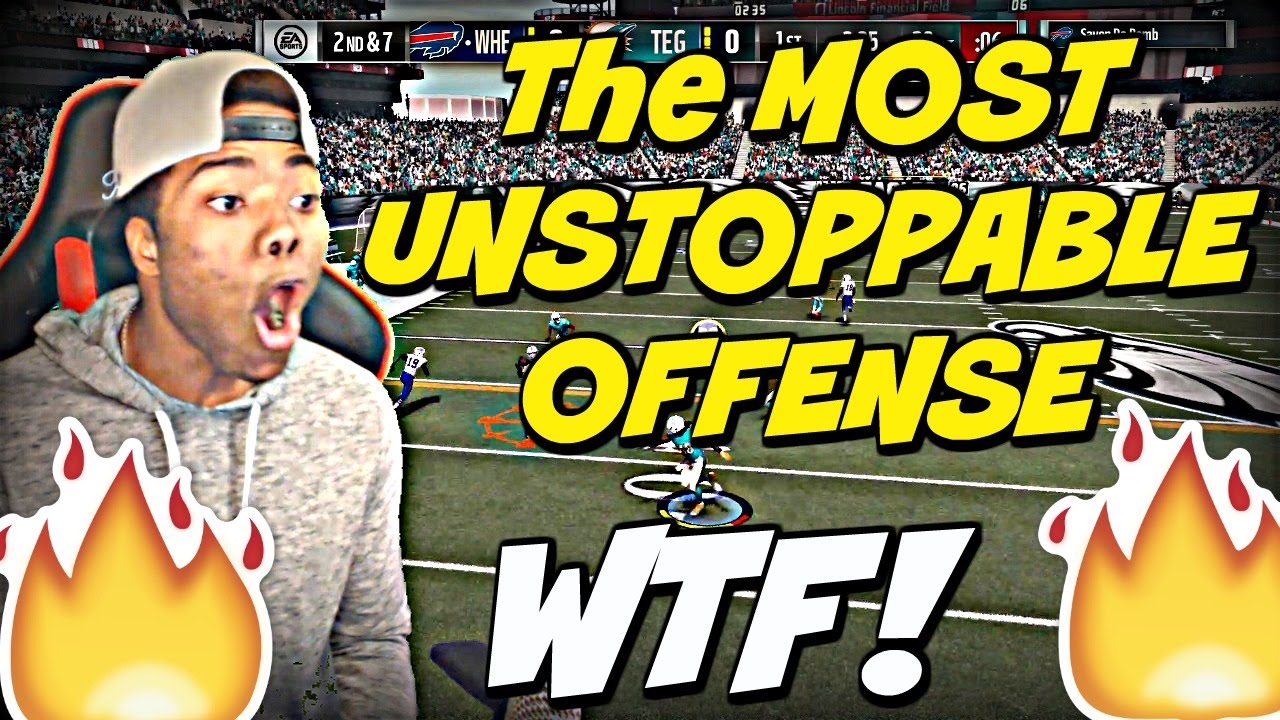 THE BEST OFFENSE IN THE WORLD! Biggest Glitch In Madden! | Madden 17 Ultimate Team Gameplay