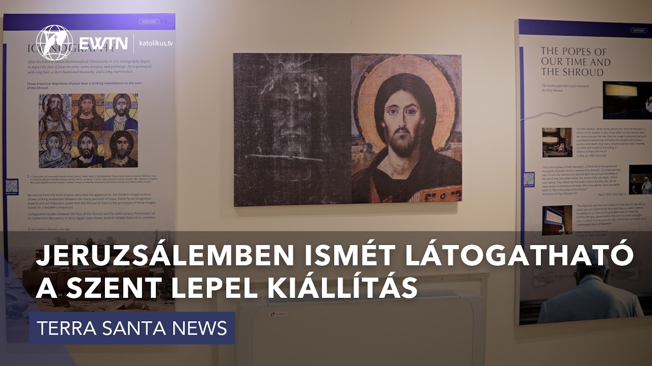 Jeruzsálemben ismét látogatható a Szent Lepel-kiállítás  - Terra Santa News