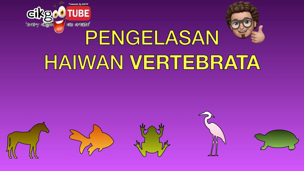 Sains Tahun 4: Pengelasan Haiwan Vertebrata #cikgooTube #CikguZoul
