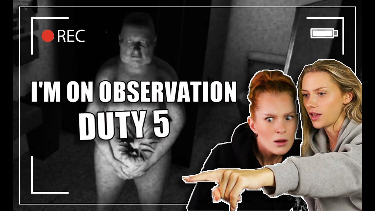 NAKEN MAN OCH ANSIKTE I FRYSEN | I'm on observation duty 5