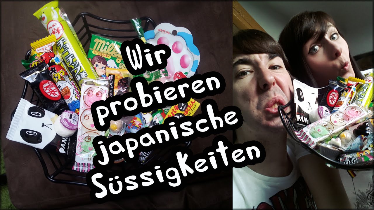 Wir probieren japanische Süßigkeiten [german]