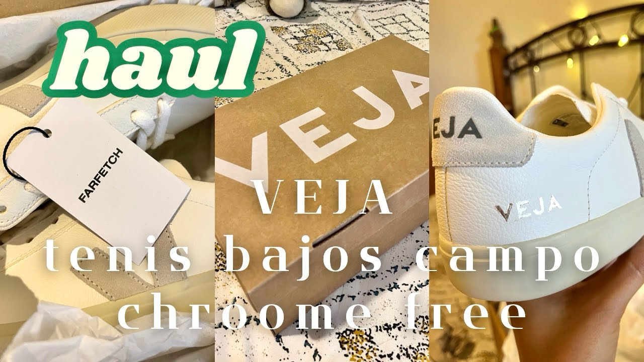 TENIS VEJA BAJOS CAMPO CHROME FREE UNBOXING REVIEW ✨
