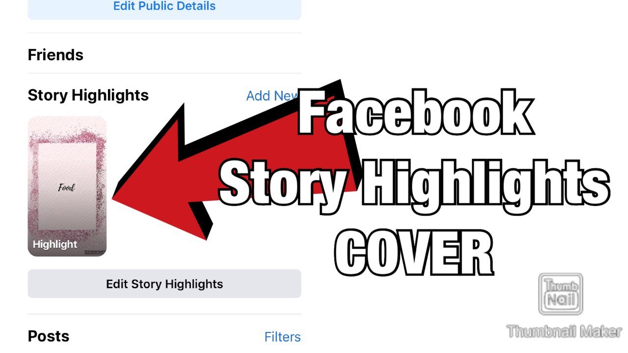 HOW TO CREATE STORY HIGHLIGHTS COVER FOR FACEBOOK || FACEBOOK STORY COVER