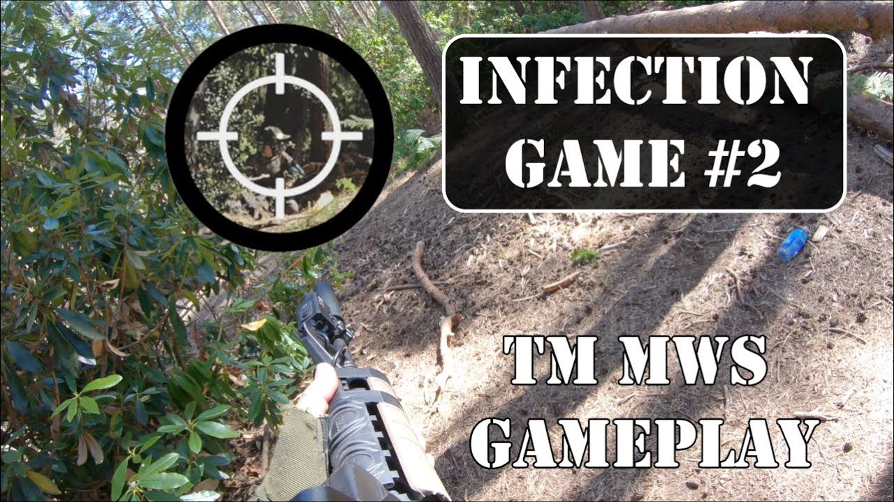 Infection game #2 | TM MWS GBBR | Ground Zero Airsoft #airsoft #airsoftgameplay
