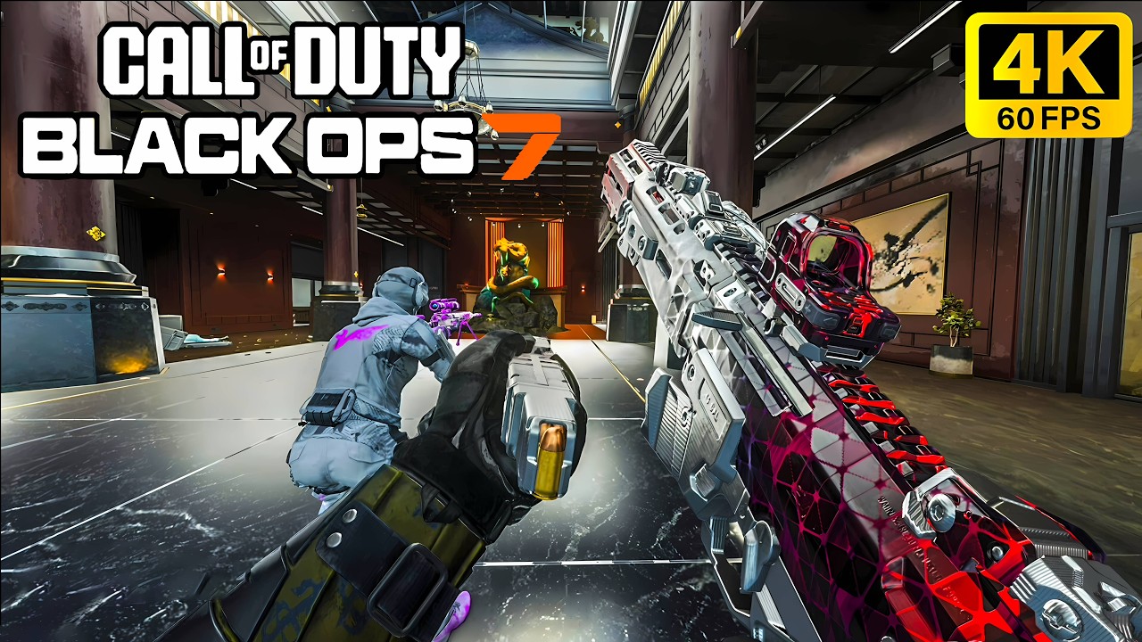 Call of Duty: Black Ops 7 Multiplayer Gameplay DRAVEC 45 GUN Domination Mode No Commentary [4K]