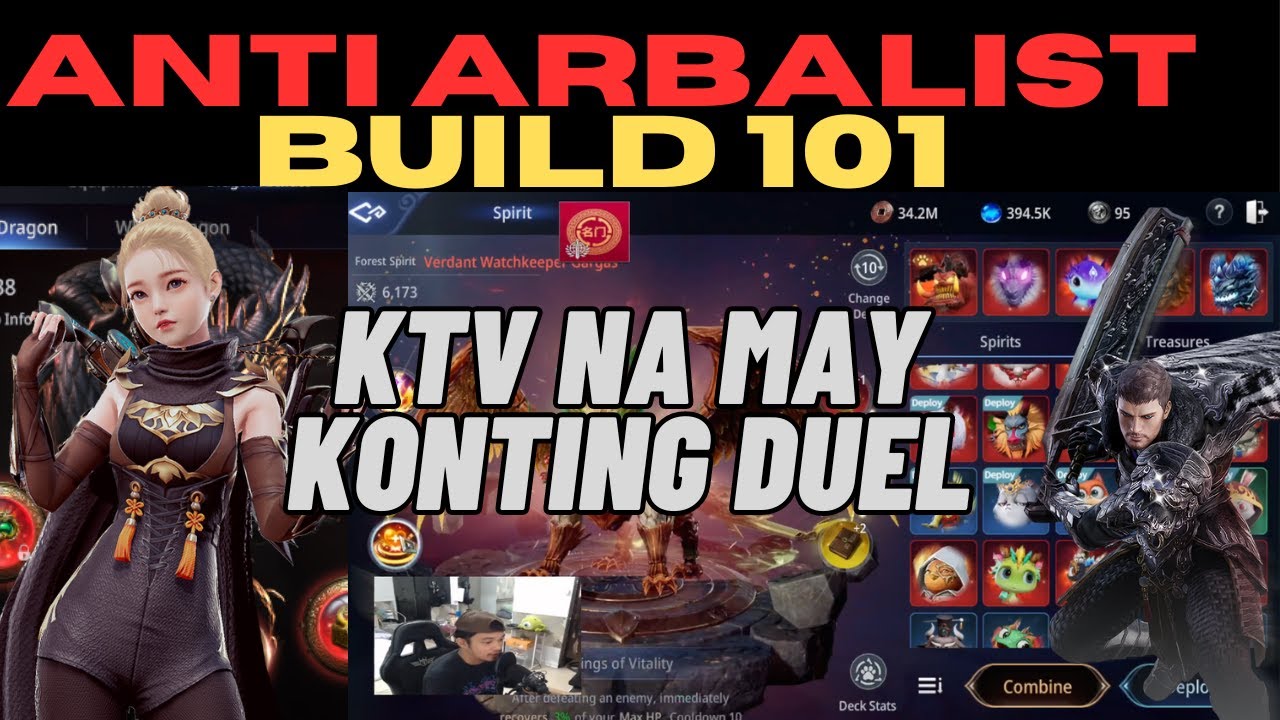 MIR4 : DUEL SERIES | WARRIOR VS ARBA | EPIC SPIRIT BUILD TO COUNTER CRIT DMG | 2024 DUEL EP. 01