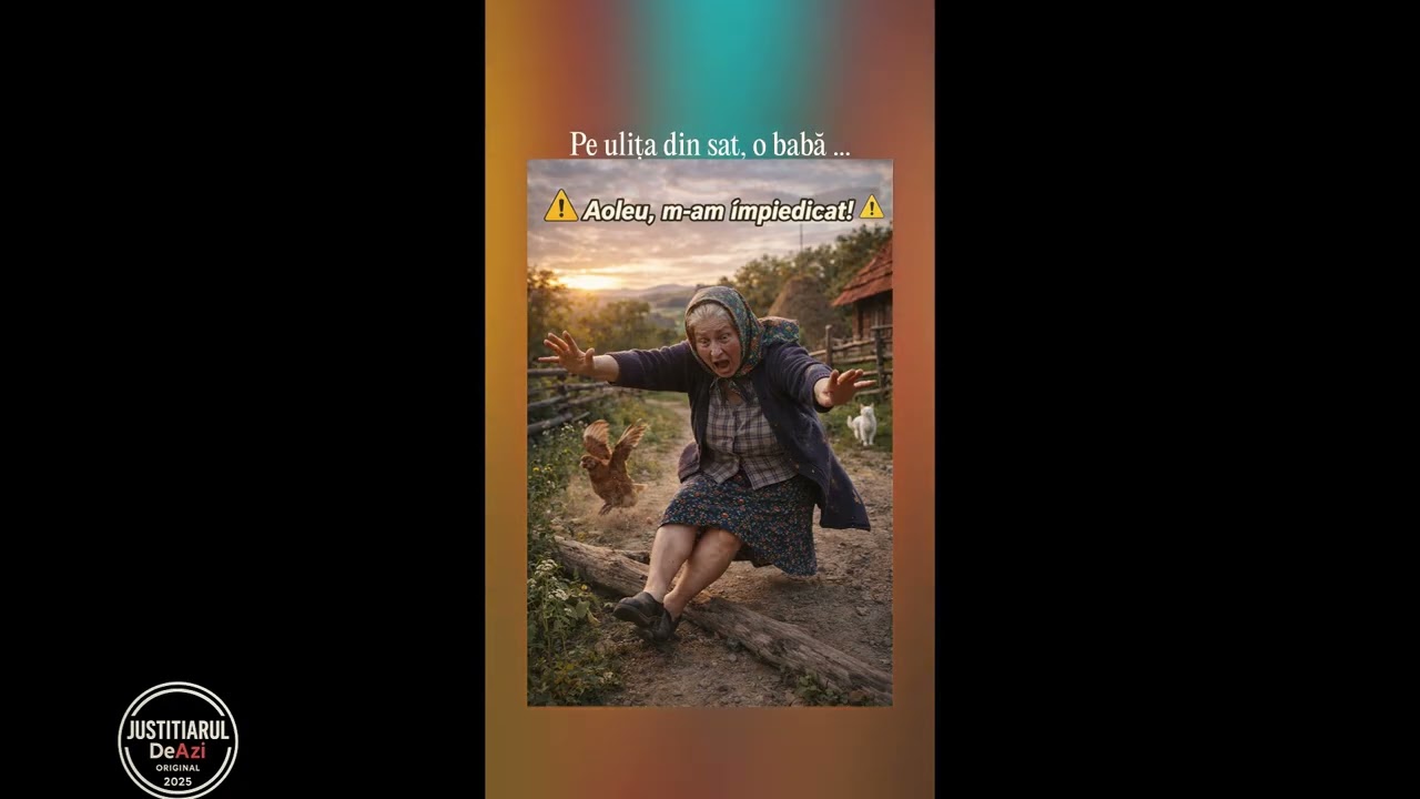 JDA - Pe ulita din sat, o baba s a inpiedicat
