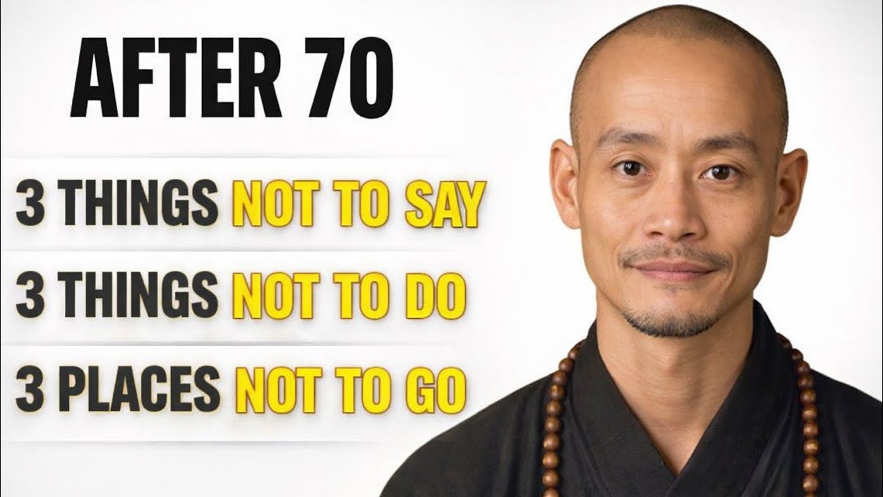 After 70 3 Things You Should NEVER Say, Do, or Go