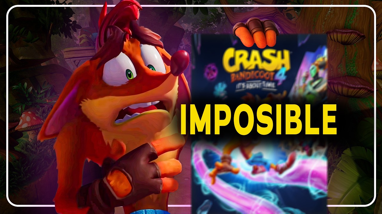 LOS JUEGOS MAS DIFICILES DE CRASH BANDICOOT