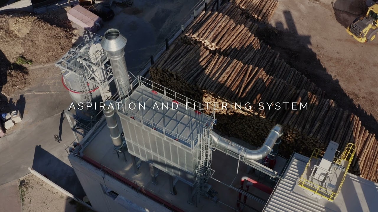 Pelleting plant for Sartorilegno - Costruzioni Nazzareno