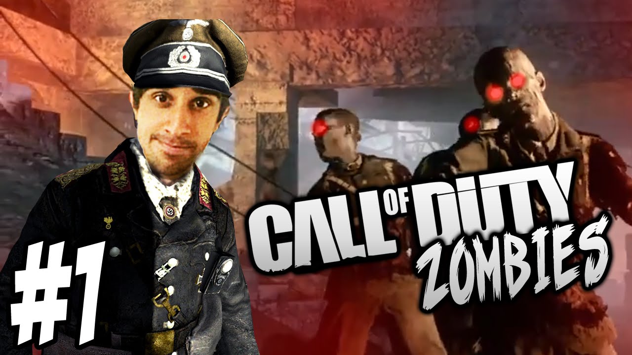 CoD WaW ZOMBIES - Nacht Der Untoten #1 with Vikkstar