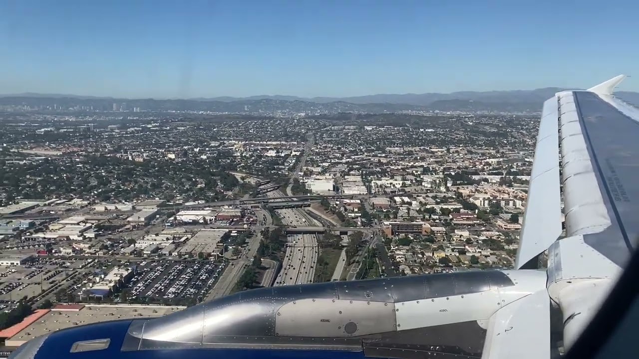 JetBlue A320 - Super smooth landing at LAX
