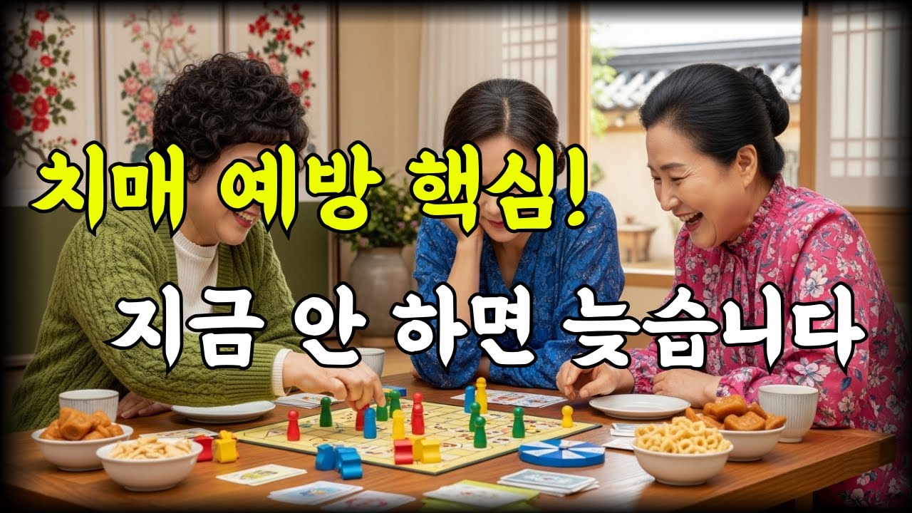 치매는 이렇게 막을 수 있습니다｜운동·박수·게임으로 뇌를 살리는 방법