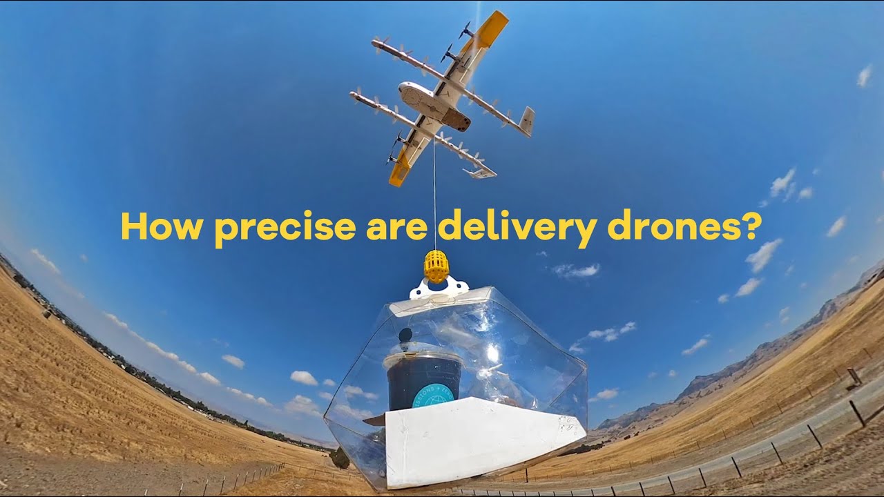 How precise are delivery drones? | Wing drone delivery 🤔