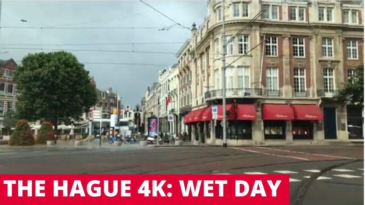 The Hague Morning Wet day Drive