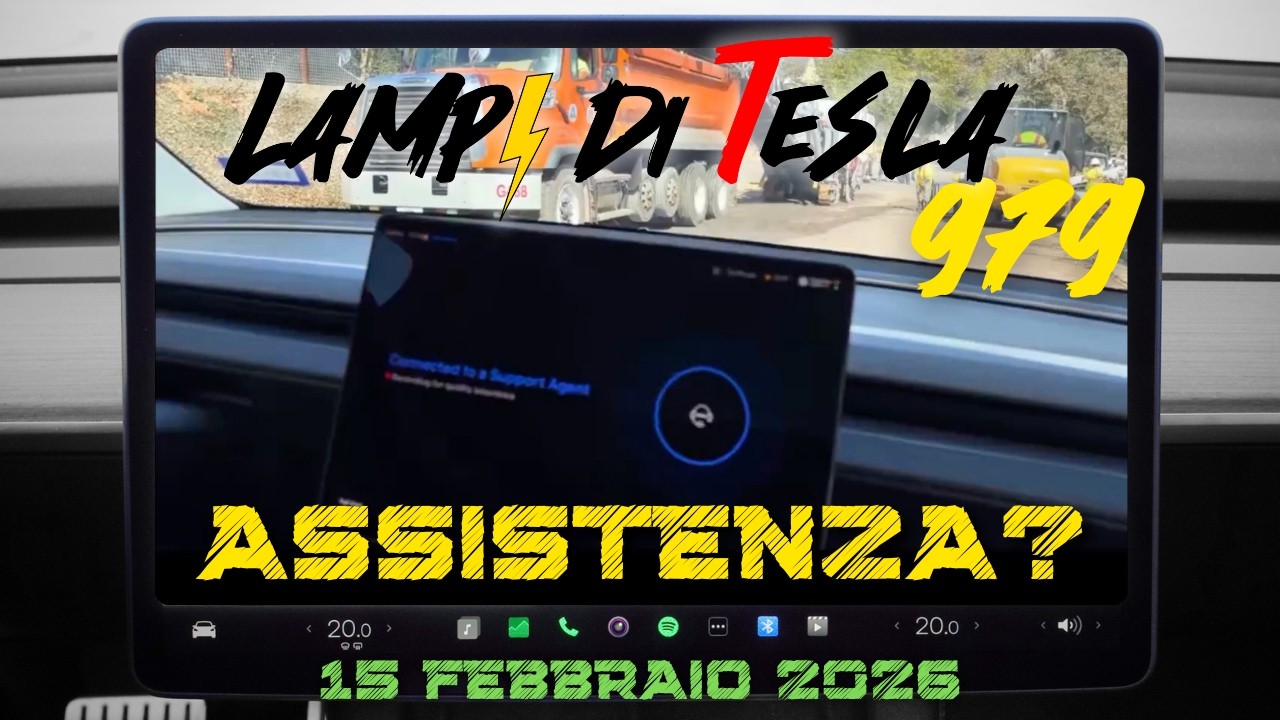 Fine vendita FSD in Nord America ma nulla cambia in Europa, Assistenza Robotaxi ⚡️Lampi di Tesla 979