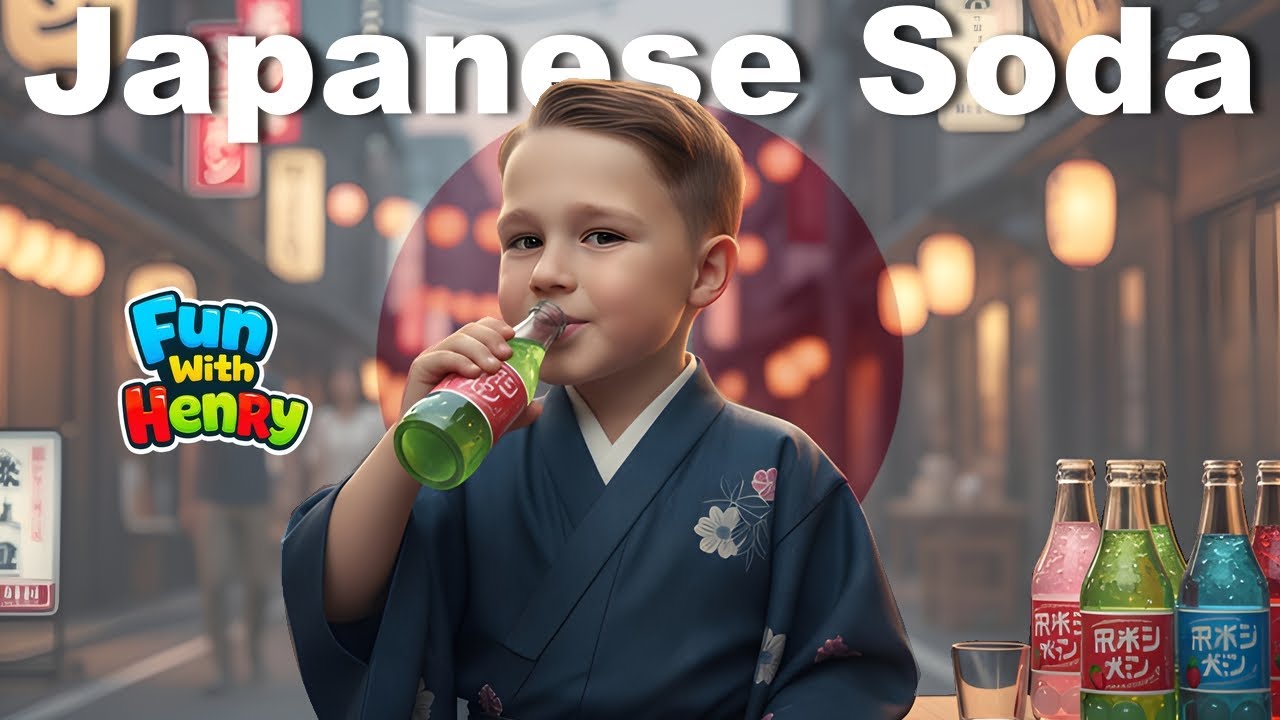 British Kid Tastes RARE Japanese Soda Drinks.. | Fun With Henry