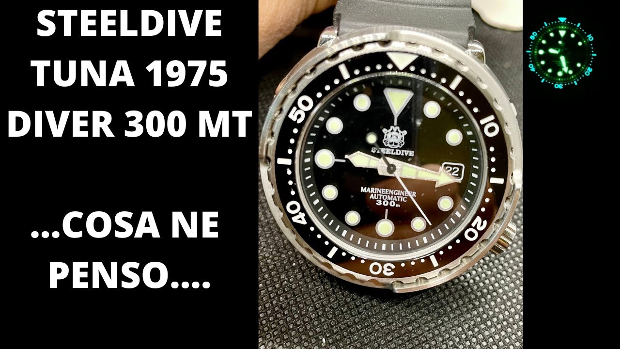 STEELDIVE TUNA 1975 DIVER .... cosa ne penso