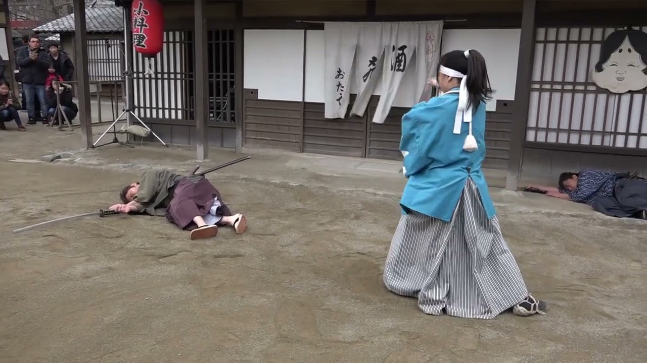 京都太秦映画村　チャンバラ指南