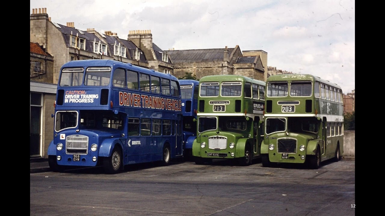 BATH BUSES IN THE 1970s
