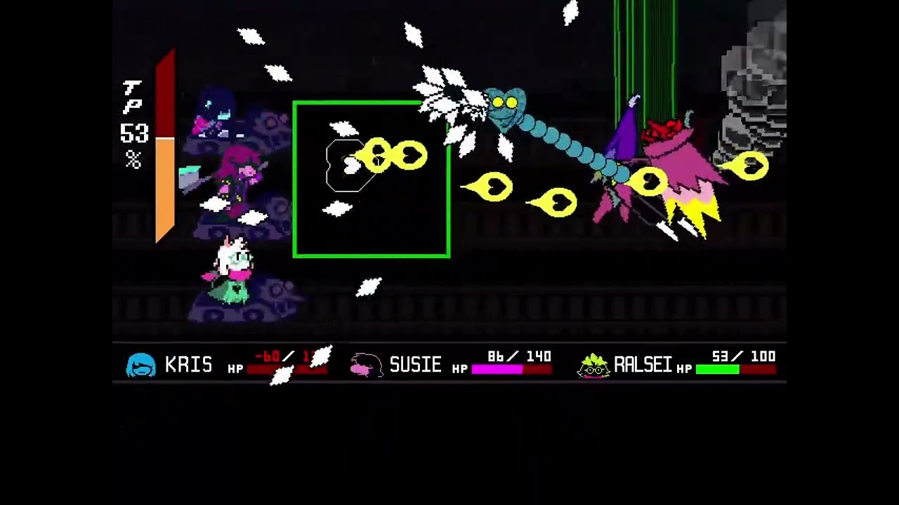 Beating Enraged Spamton NEO with a controller