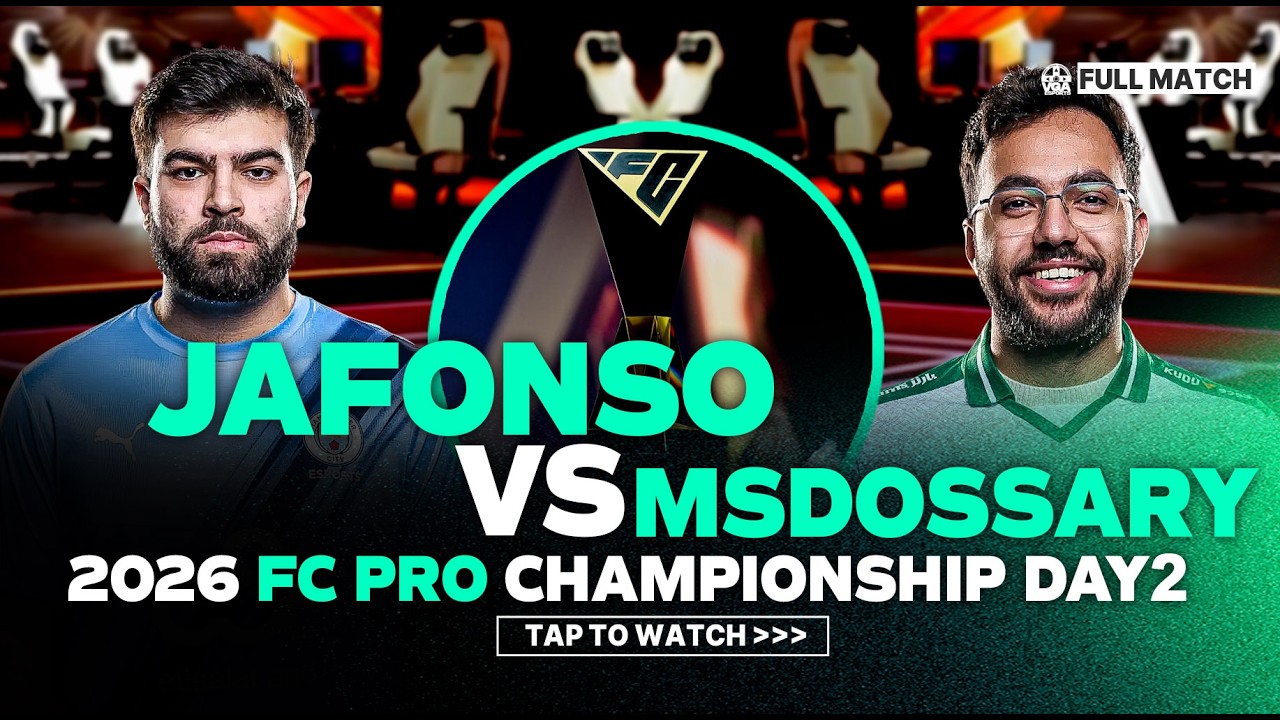 Jafonso ШОКИРУЕТ Msdossary! | FC Pro World Championship, день 2