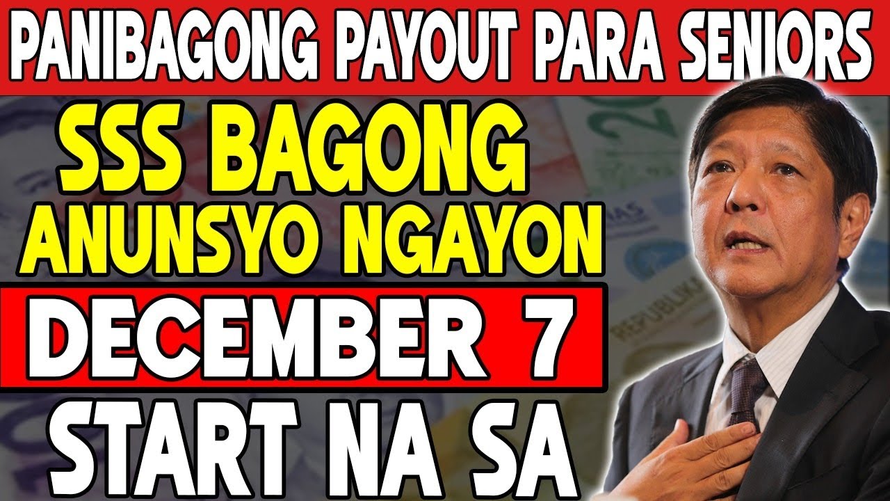 Urgent SSS Update: Iba Na ang Payout System para sa Seniors Starting December 7!