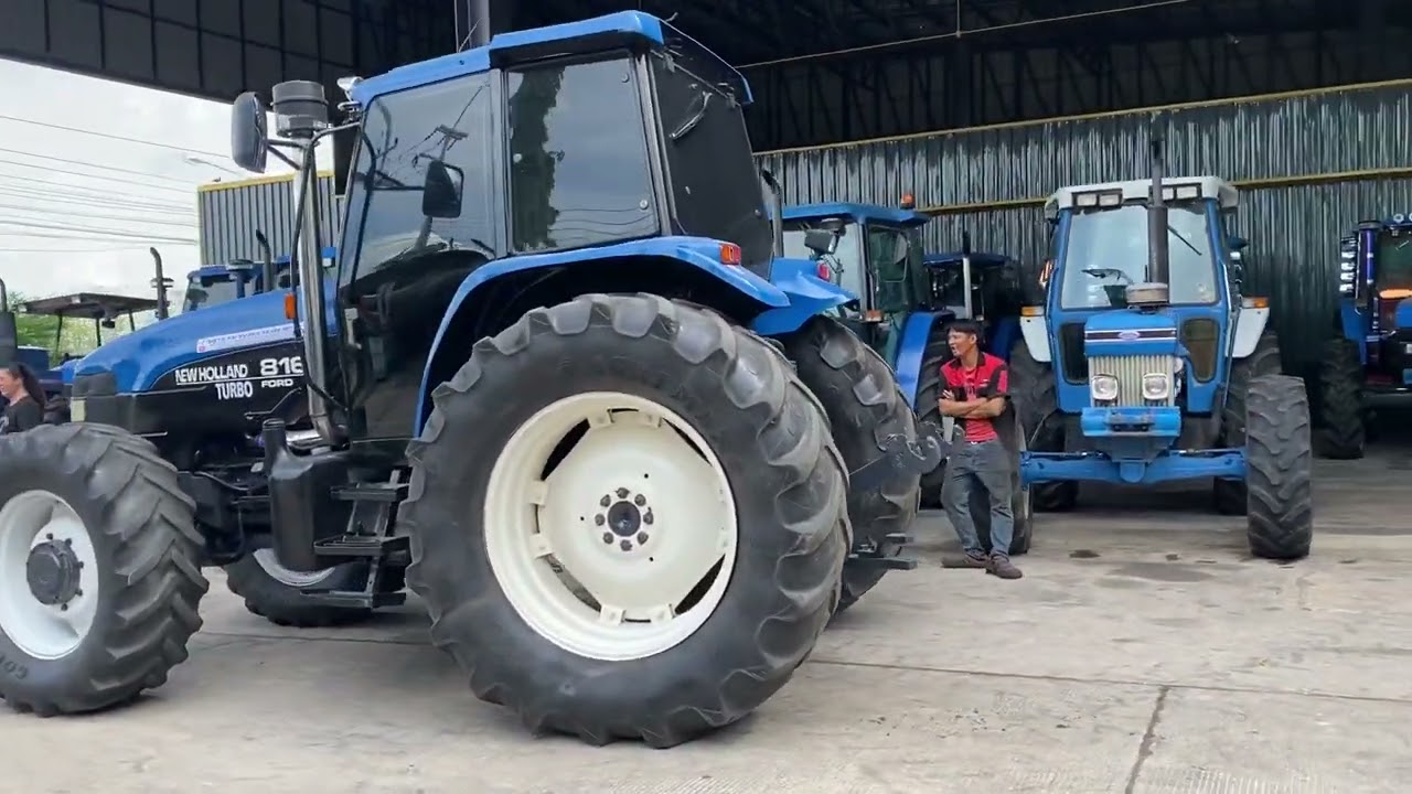 New holland 8160 TURBO 125แรงม้า 750,000 บาท ที่ฟูจิแทรกเตอร์