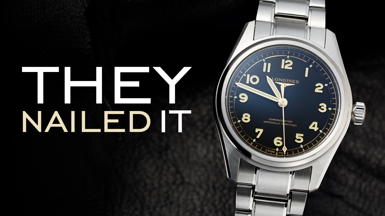 Longines наконец-то разобрались — Spirit Pilot 39 мм