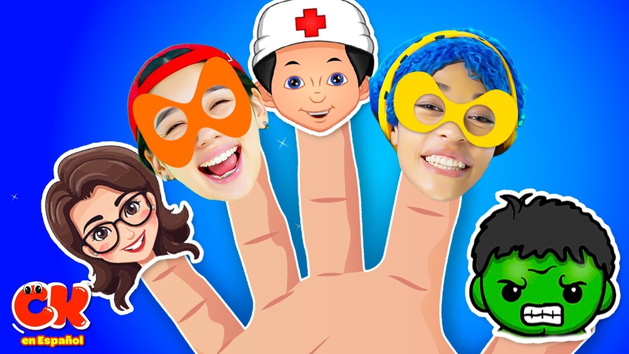 Trabajos de la familia finger | Canciones infantiles | Chiki Chaka Español