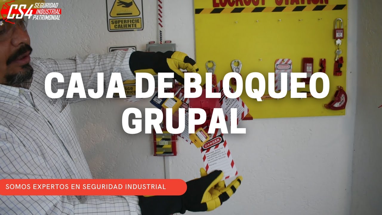CAJA DE BLOQUEO GRUPAL - SEGURIDAD SEGURIDAD / CS4