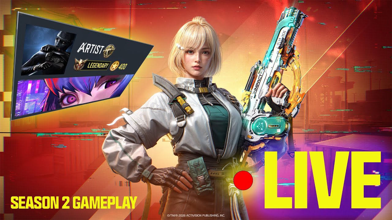 🏆 2026 Ranked S&D ARTIST IS LIVE #codm #codmobile #codmlive #searchanddestroy #live #gaming