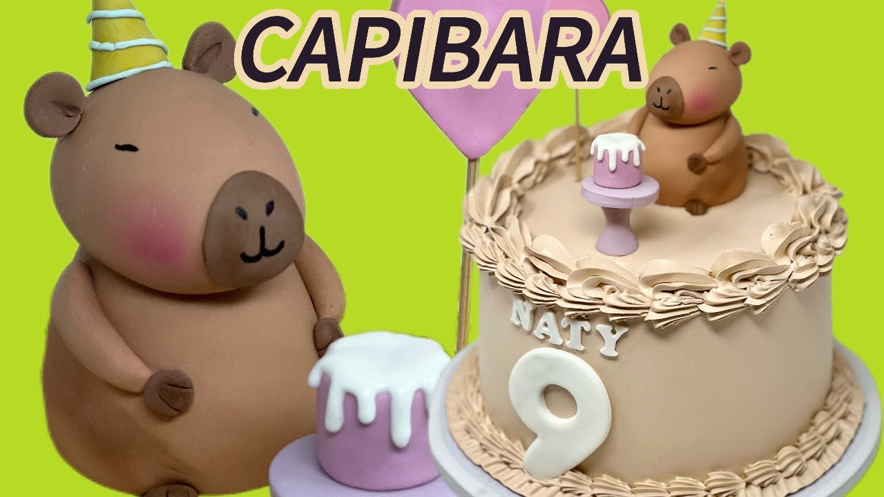 PASTEL CAPIBARA | EN VIVO | TORTA #CAPIBARA