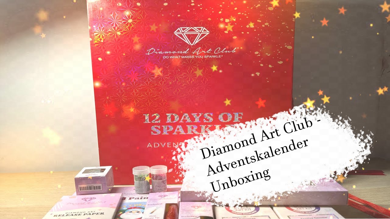 [Diamond Art Club] Adventskalender Unboxing deutsch