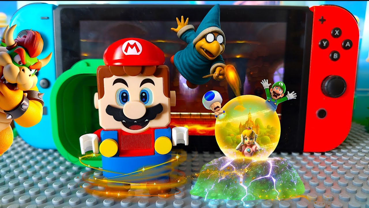 Bowser’s Magic Orb 🔮 Lego Mario and Friends Are Missing! #legomario 
